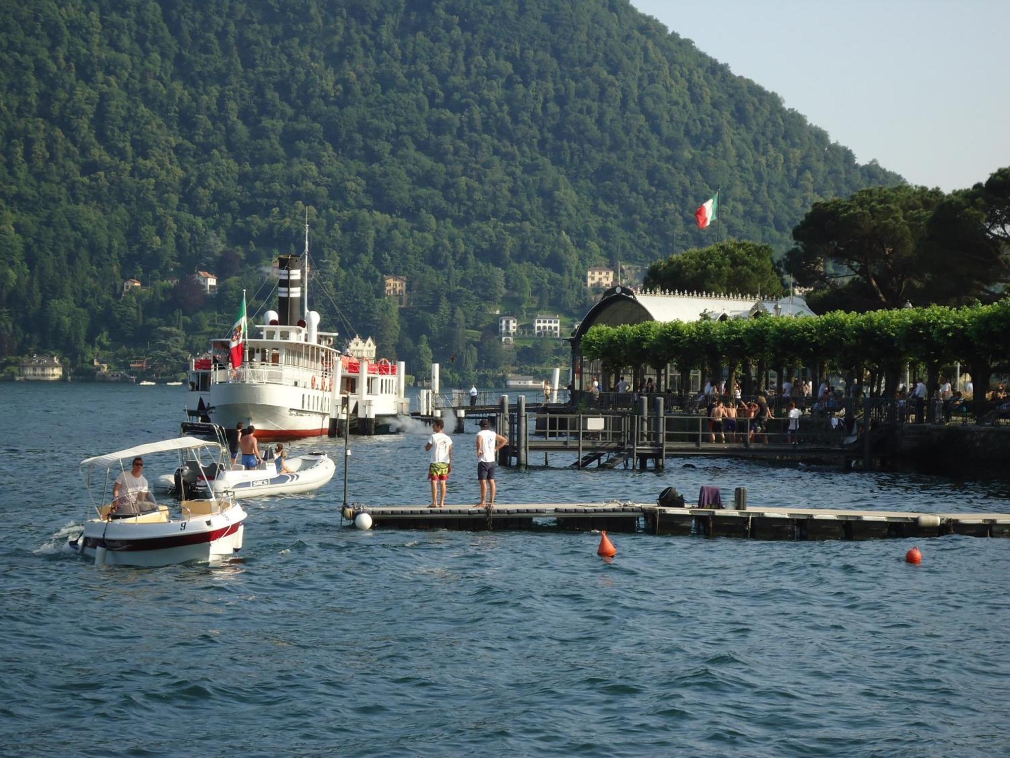 Willa La Ca In Piaza Cernobbio Zewnętrze zdjęcie